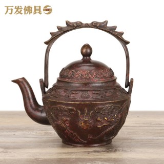 万发佛具工艺品摆件水壶铜缸笔筒