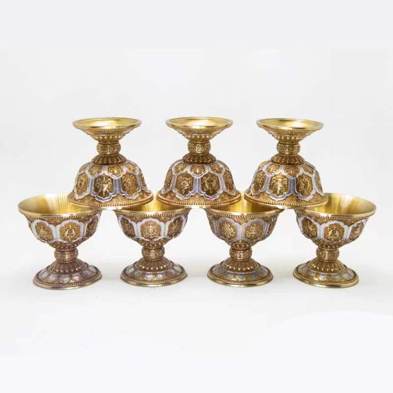 火鸟工艺莲花佛杯