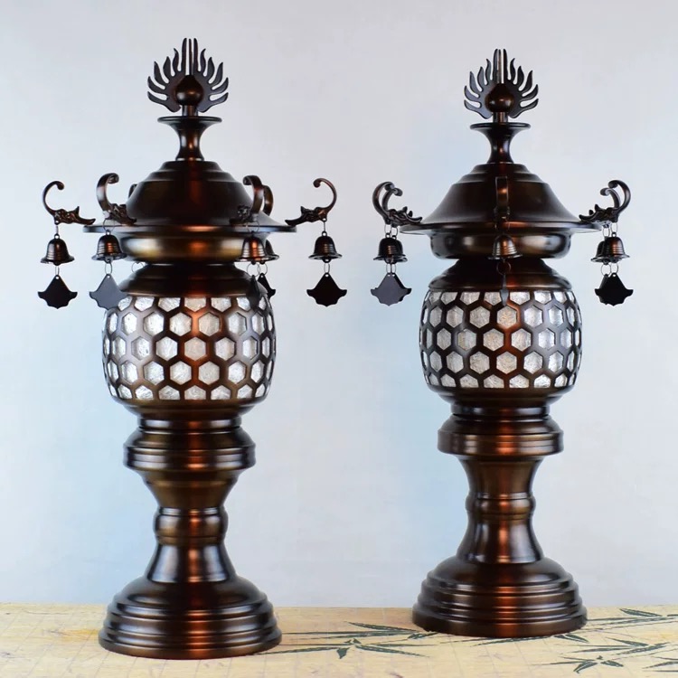 易兴佛具 新手染日式海藏寺灯