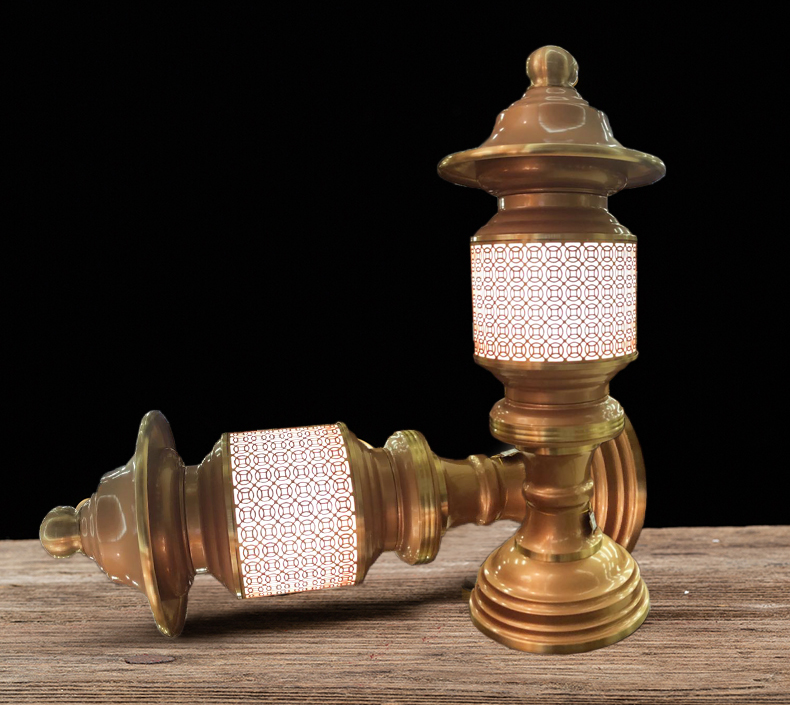 易兴 古青铜神射灯