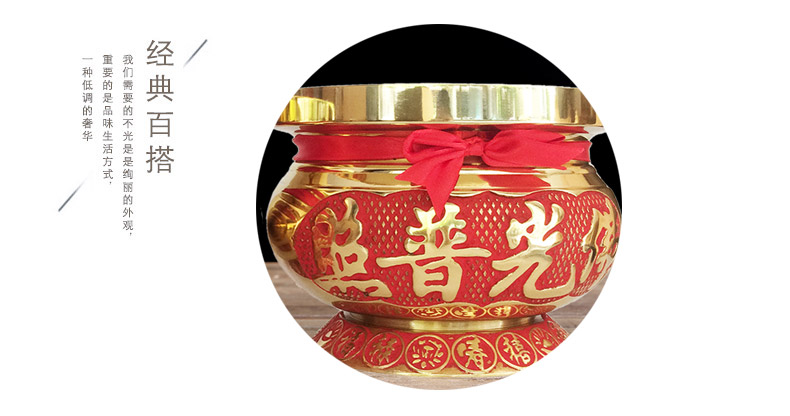 炫鑫佛艺  纯铜合金香炉供佛香熏炉家用室内供奉供财神供关公供佛