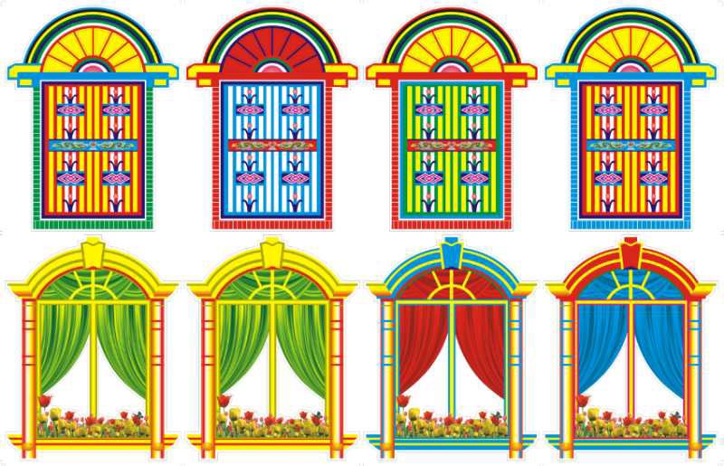 天地纸印刷  露空锉花