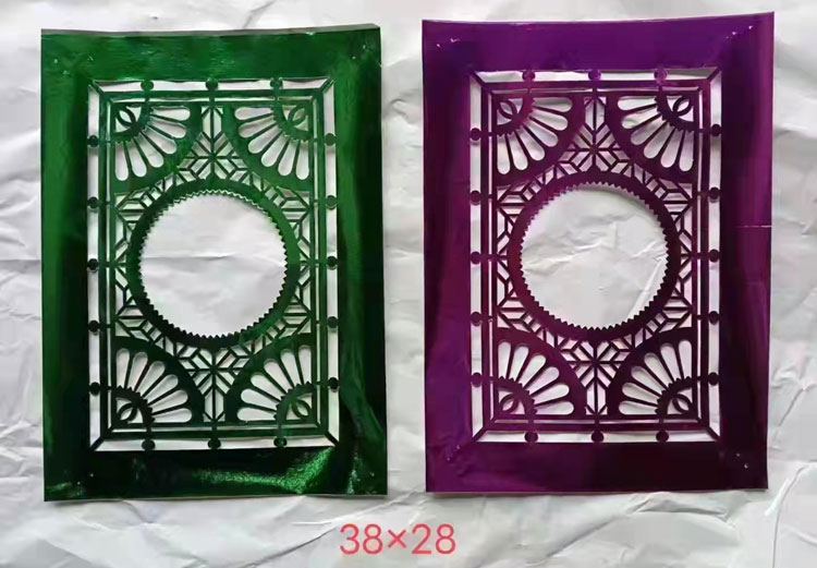 天地纸印刷  露空锉花 花边纸