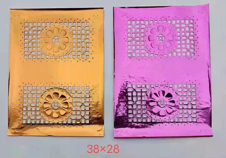 天地纸印刷  露空锉花 花边纸