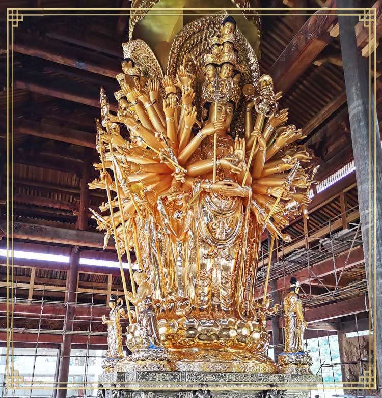 鹏博工艺 千手观音