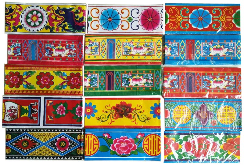 天地各种表文 符咒 花纸 花边纸 砖瓦 纸露 空锉花等各种祭祀纸品