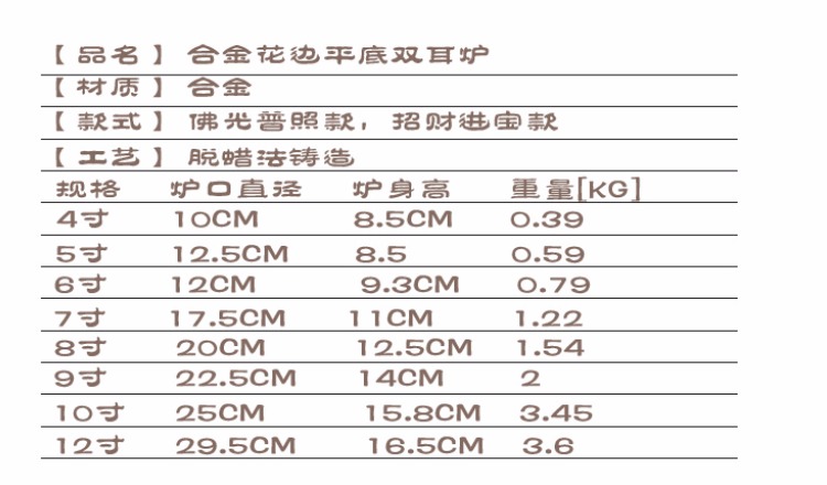 供佛香炉 佛堂供奉香薰炉 线香 立香铜香炉 家居工艺摆件 