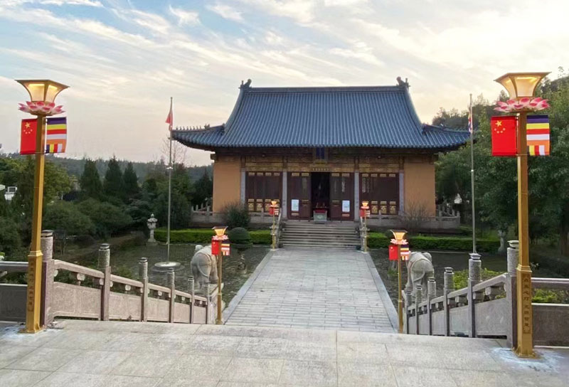 坎特拉太阳能智慧莲花灯仿古灯