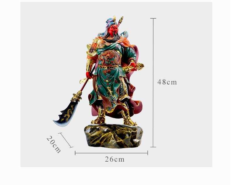 武财神关公财神爷佛像关二爷像关羽神像招财店铺镇宅供奉家用摆件