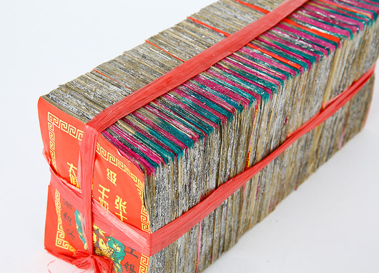 祭祀用品正宗绍兴纯手工锡箔 10*13足6000张金银烧纸折叠元宝纸 