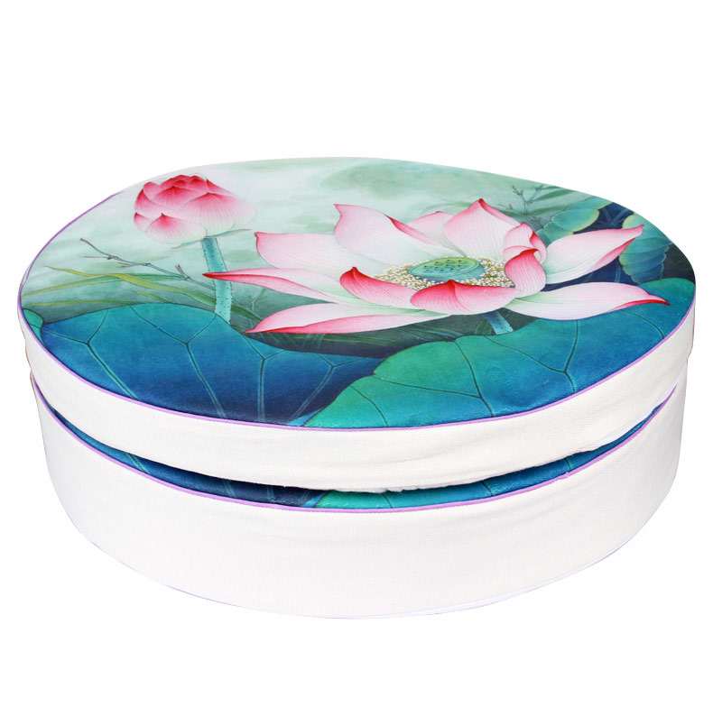 拜垫蒲团 拜跪垫拜凳打坐垫 珍珠棉莲花拜佛垫棕榈拜垫瑜伽拜佛 