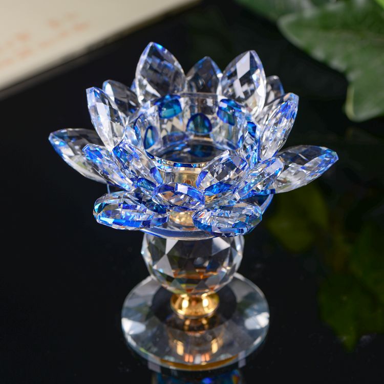 水晶莲花灯（酥油灯)