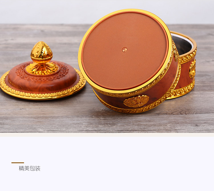 新品藏式糌粑盒藏族谷物供品收纳佛教八吉祥双层吉祥盒不锈钢内胆